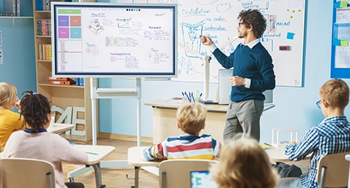 Technology in classroom from e-rate funding