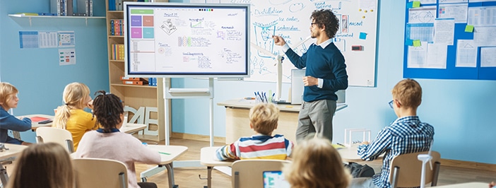 Technology in classroom from e-rate funding
