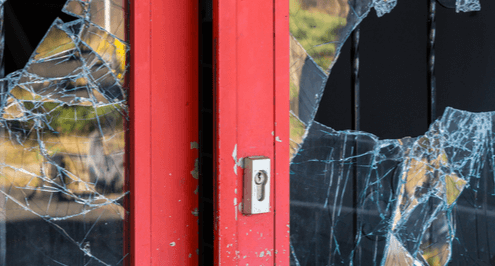 Broken glass - intrusion coverage